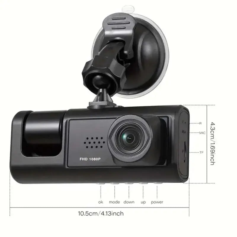 📹 Dash Cam With Night Vision - HD Road Safety Camera