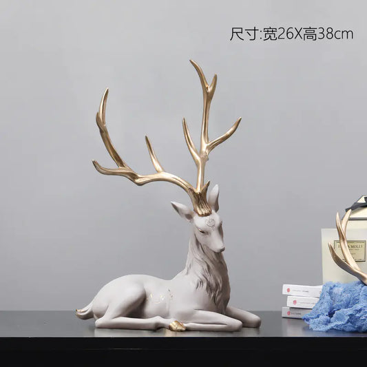 🦌: Elegant Deer Figurine for Home Decor and Gifts