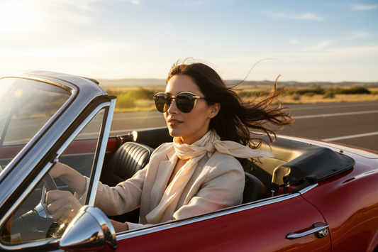 🕶️: Polarized Round Retro Sunglasses for Women - Vintage Circle Frame Style