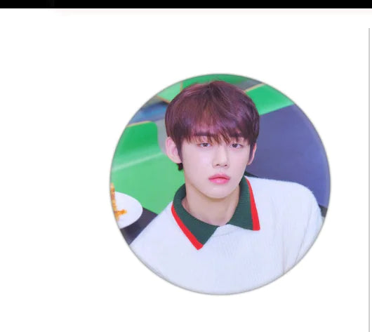 🔑: TXT Keychain and Badge Set - Tinplate Design