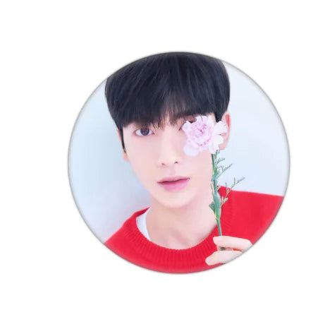 🔑: TXT Keychain and Badge Set - Tinplate Design