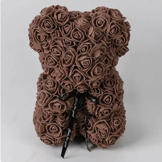 Rose Bear Teddy - Valentine's Day PE Foam Rose Bear