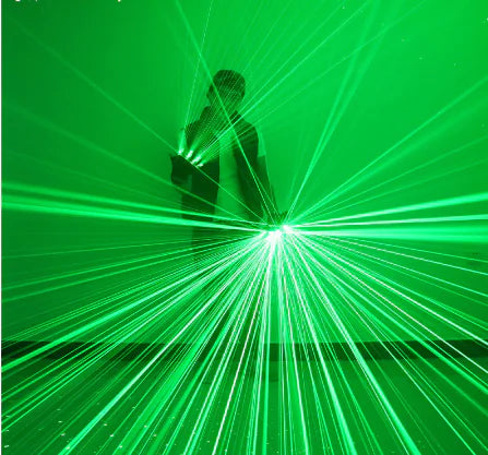 💡 LED Laser Gloves for Stage and DJ Performances - Multi-Color Light Show