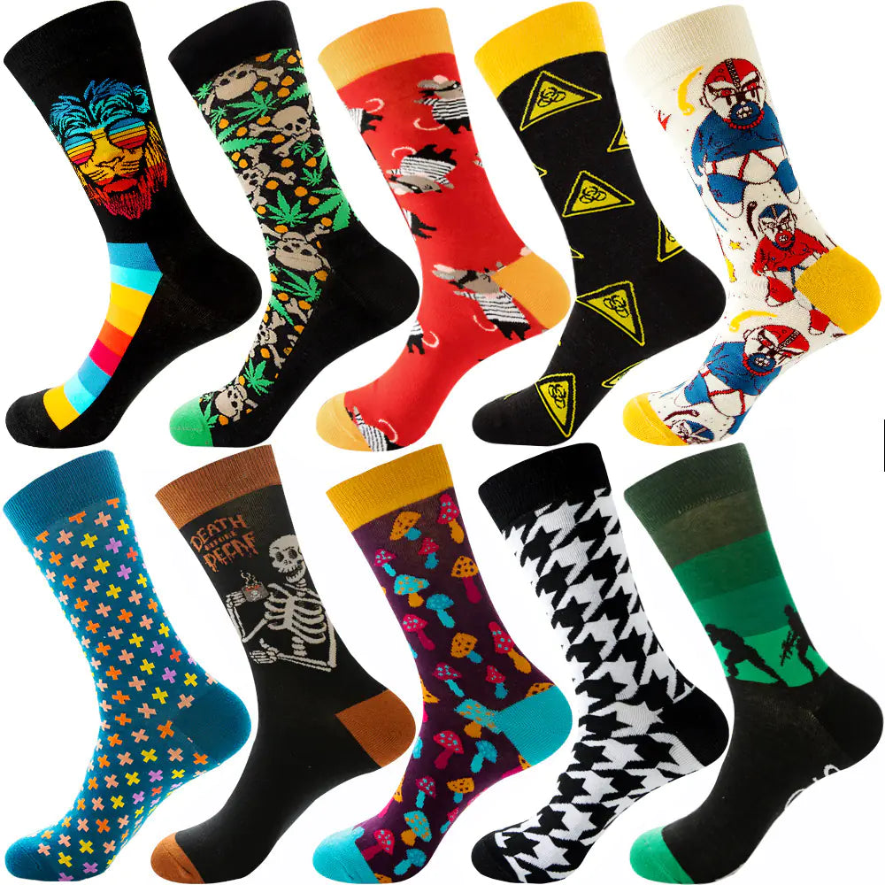🧦: Ten Color Socks