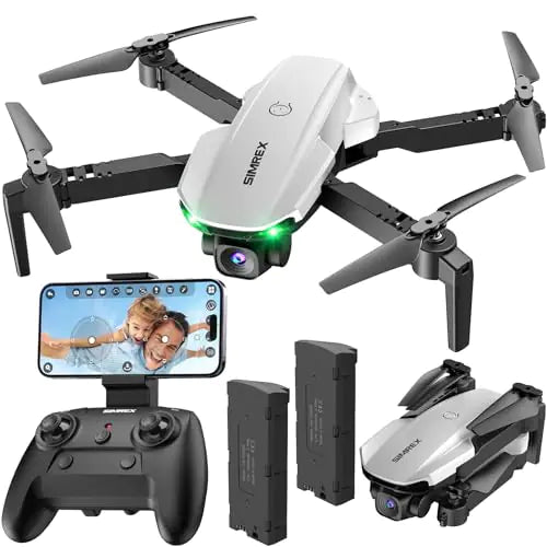 🚁: SIMREX 1080P Drone for Kids and Adults with Waypoint Flight