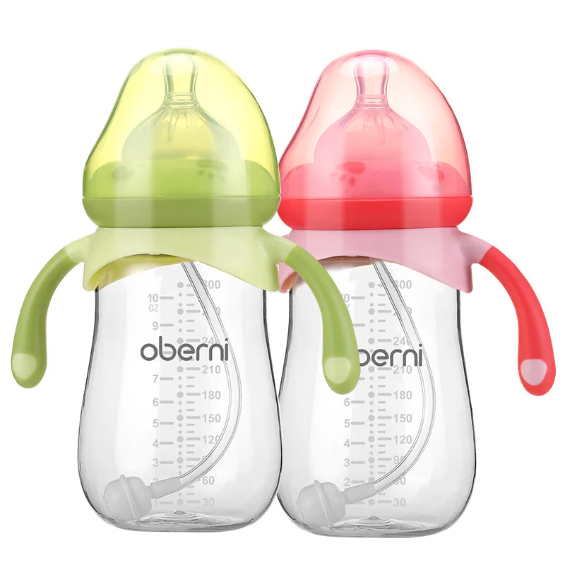 🍼: WideCaliber Anti-Colic Baby Bottle - Wide Mouth Design with Handle