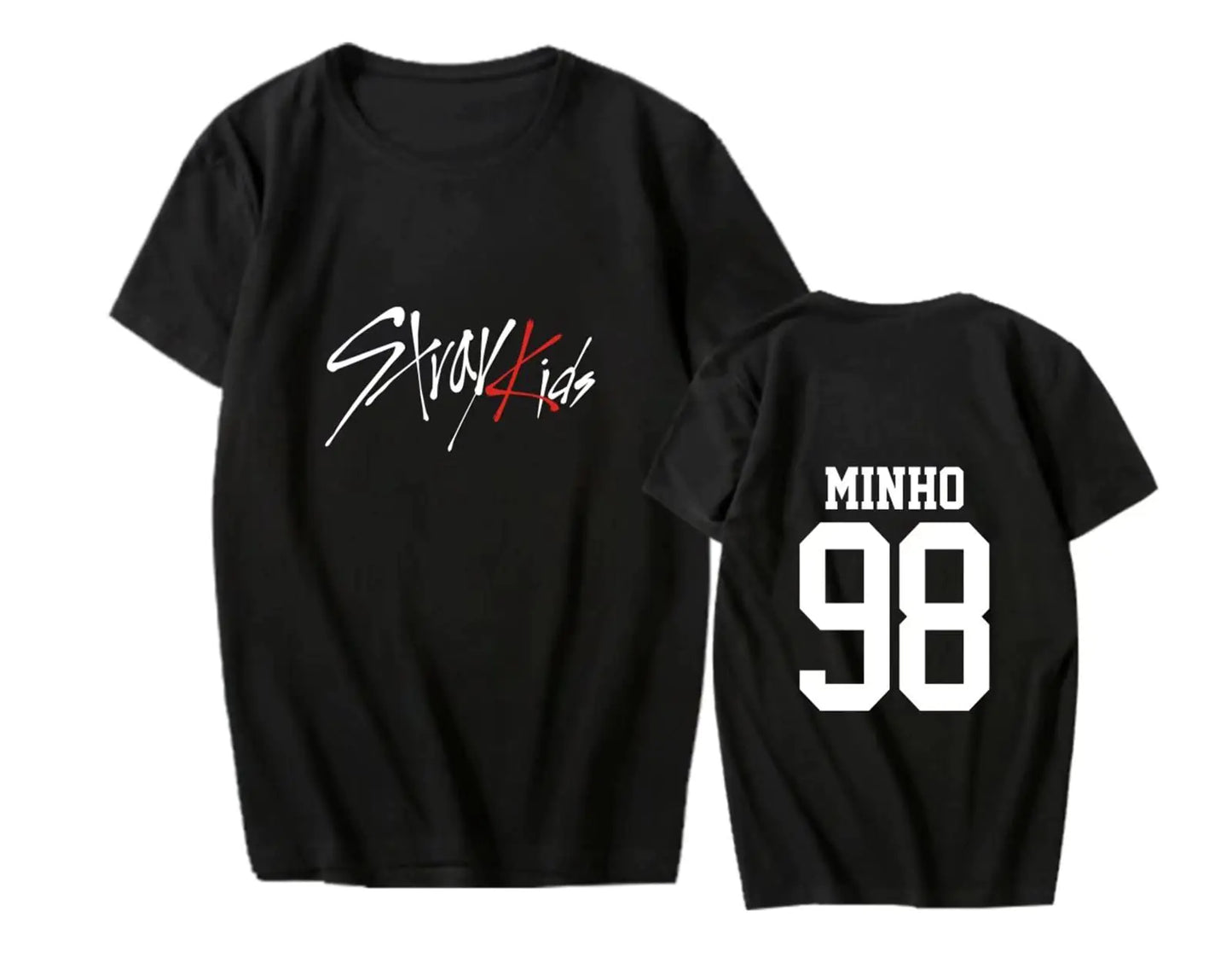 👕: Stray Kids Support T-Shirt - Jisung Felix Hyunjin Minho Changbin SKZ Merch