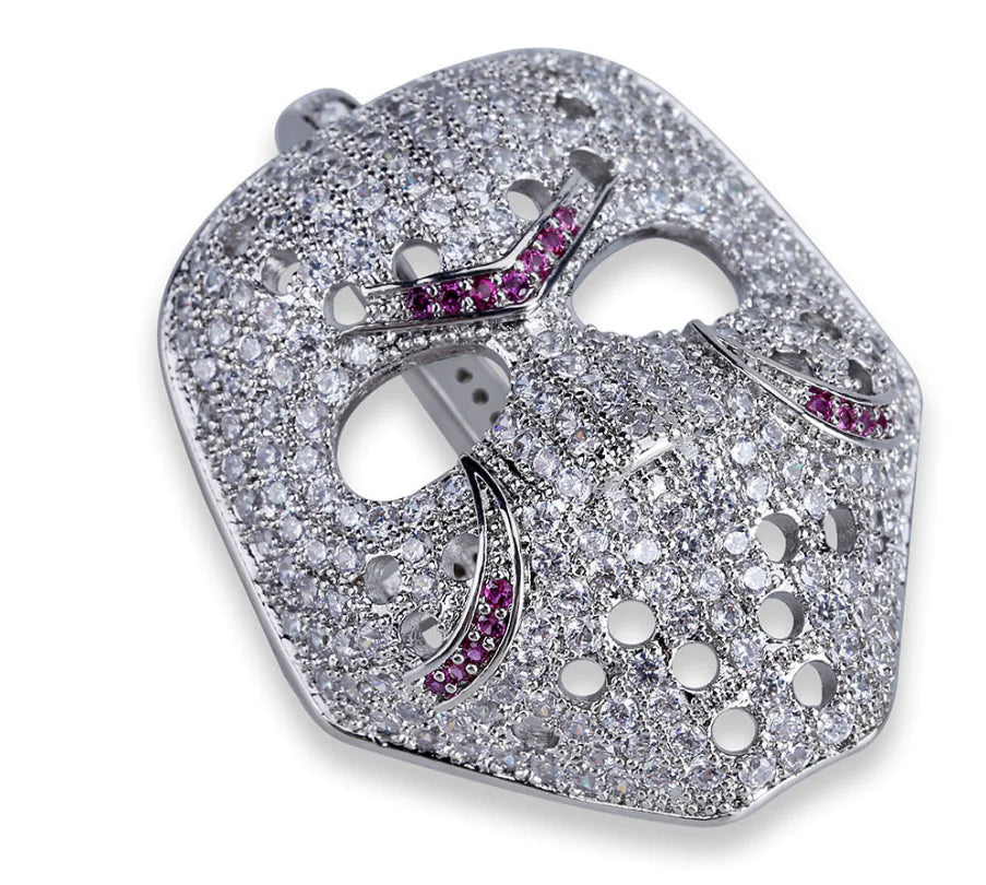 🎭: Mask Necklace, Hip-Hop Necklace, Masquerade Necklace