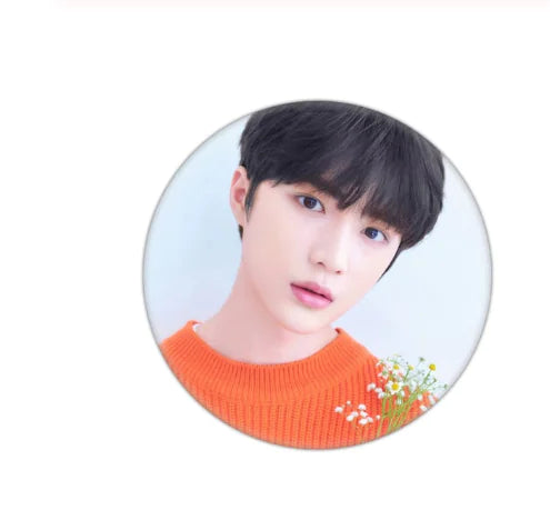 🔑: TXT Keychain and Badge Set - Tinplate Design