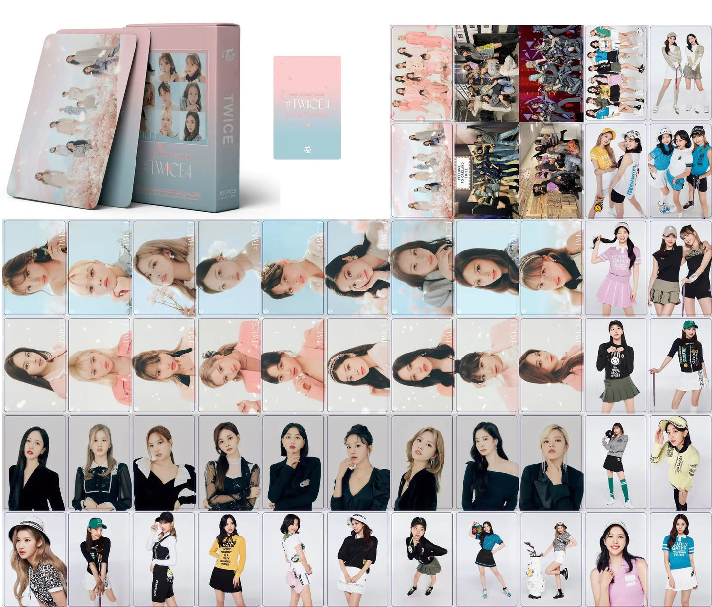 🎴: K-Pop Girl Group Lomo Cards Set - ITZY, IVE, TWICE & More