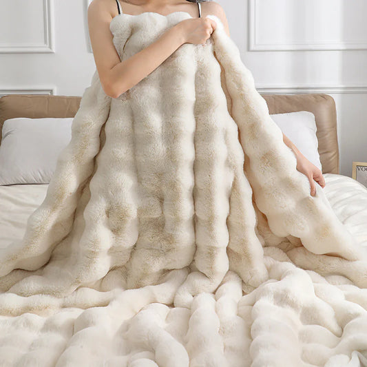 🛏️: Modern Simple Velvet Cover Blanket - Luxurious Milk Flannel Comfort