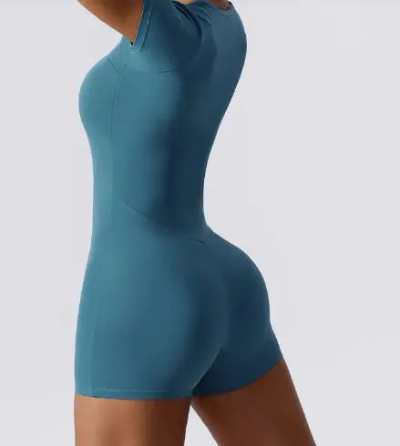 🧘‍♀️: Yoga Short Jumpsuit