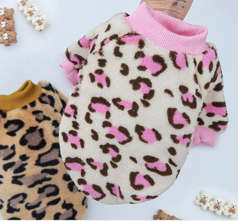 🐕: Cozy Winter Puppy Pajama Jacket - Warm Fleece Pet Outfit