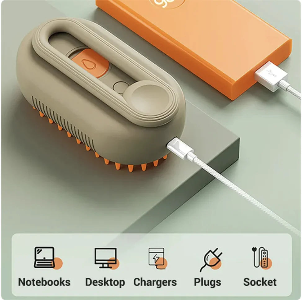 🐾: 3-in-1 Electric Pet Brush