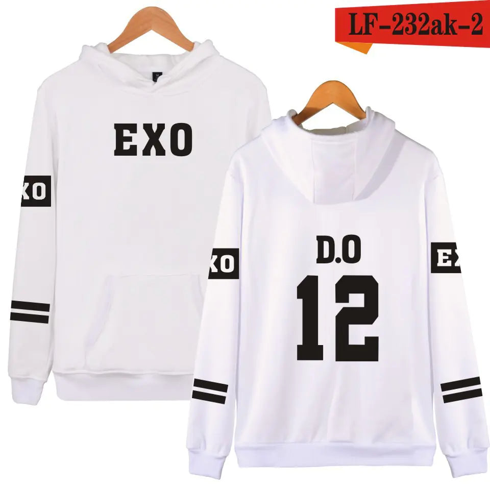 👗: EXO Hoodie with Luhan and Kris Design - Fall/Winter