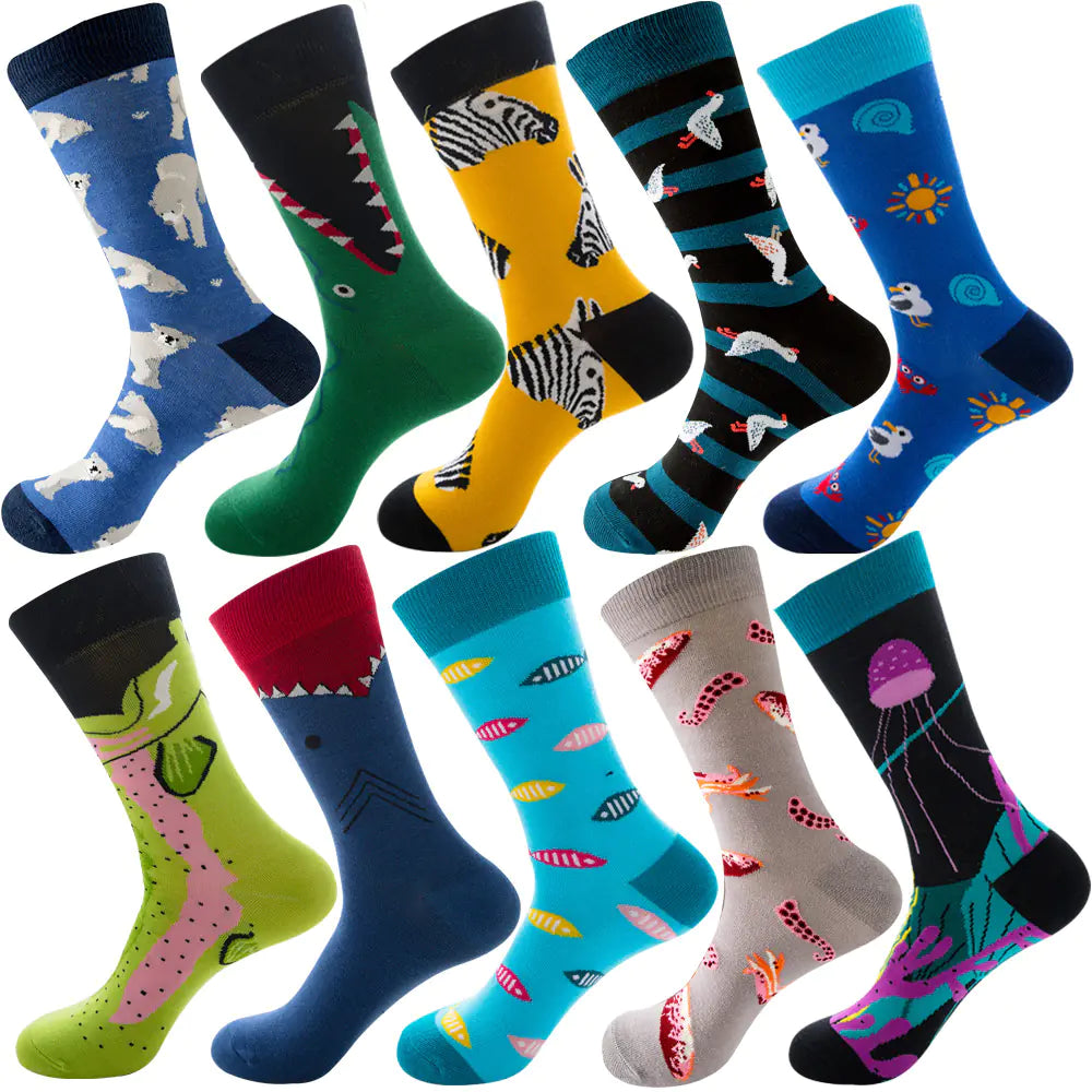 🧦: Ten Color Socks