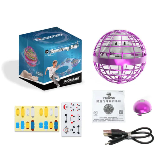 ✨: Magic LED Flying Gyro Ball - Levitating RC Toy