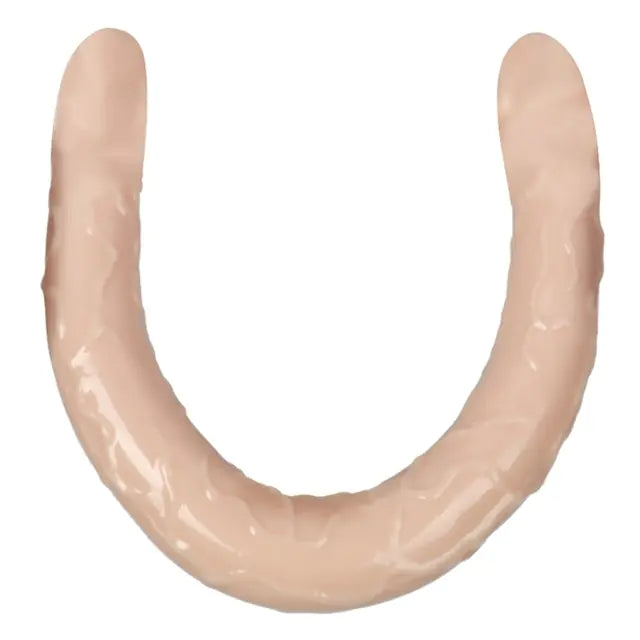 🌙: Double-Ended Transparent Crystal Dildo for Women