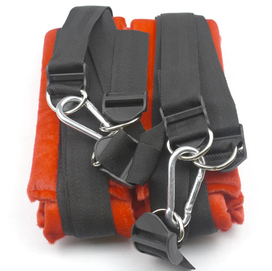 🎪 Intimate Swing & Bondage Strap System - Advanced Couples Play Set