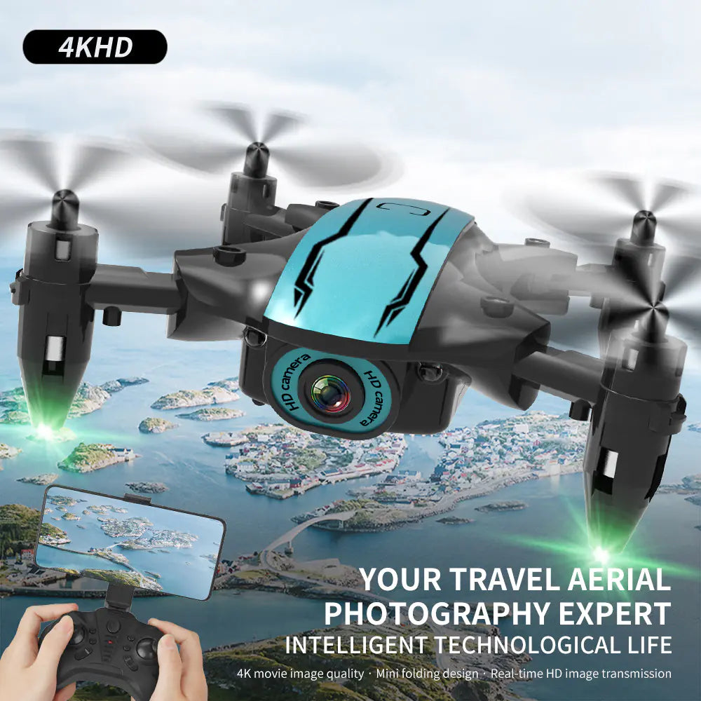 🚁: CS02 Mini Drone 4K HD Smart Remote Control Quadricopter