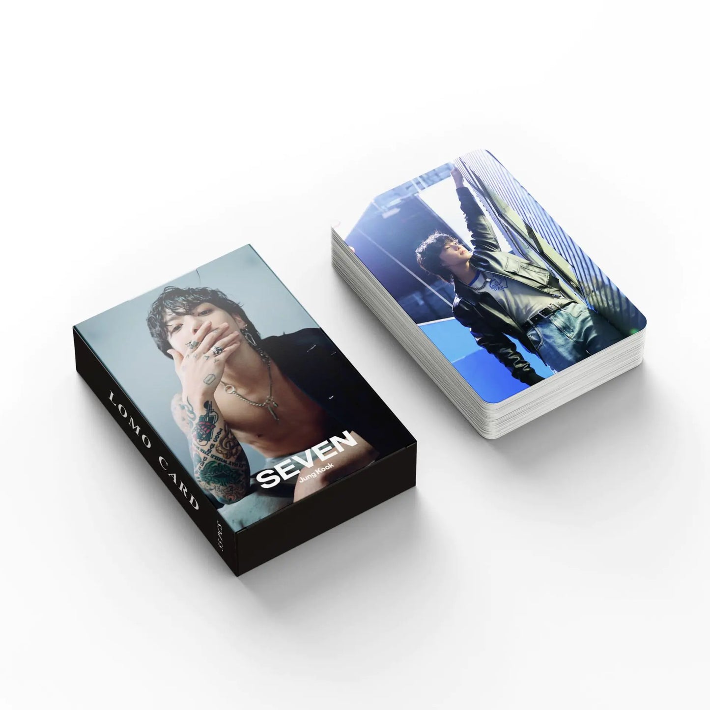 🎴: Jungkook SEVEN Album Lomo Card Collection - 55 Cards