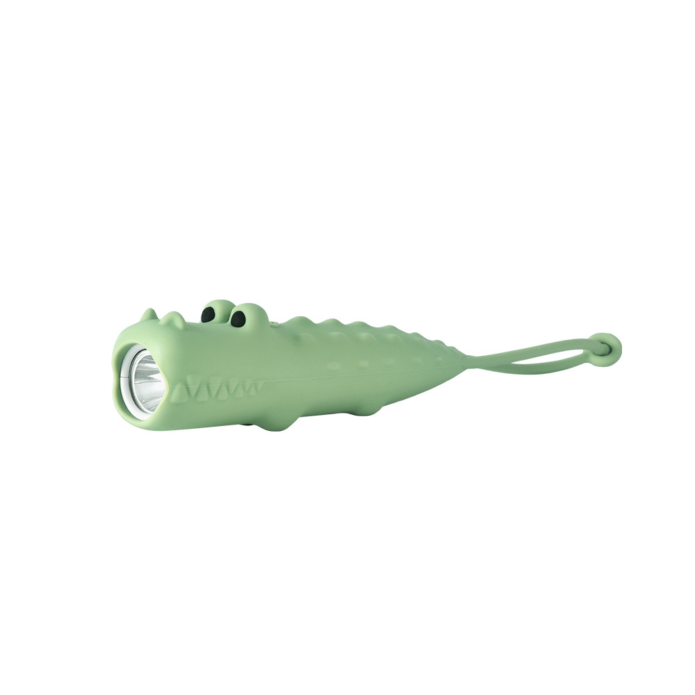 🔦: Cute Animal Silicone Flashlight Toy — LED Light for Kids