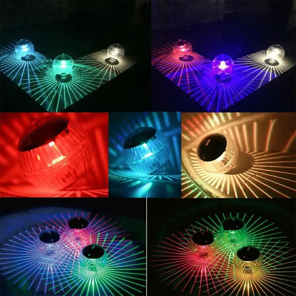 💡 Solar LED Floating Pool Light - RGB Color Changing Garden Pond Lamp