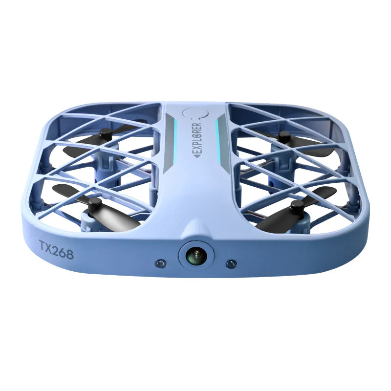 🚁: JJRC Mini 4K HD Drone with Protective Mesh Cover