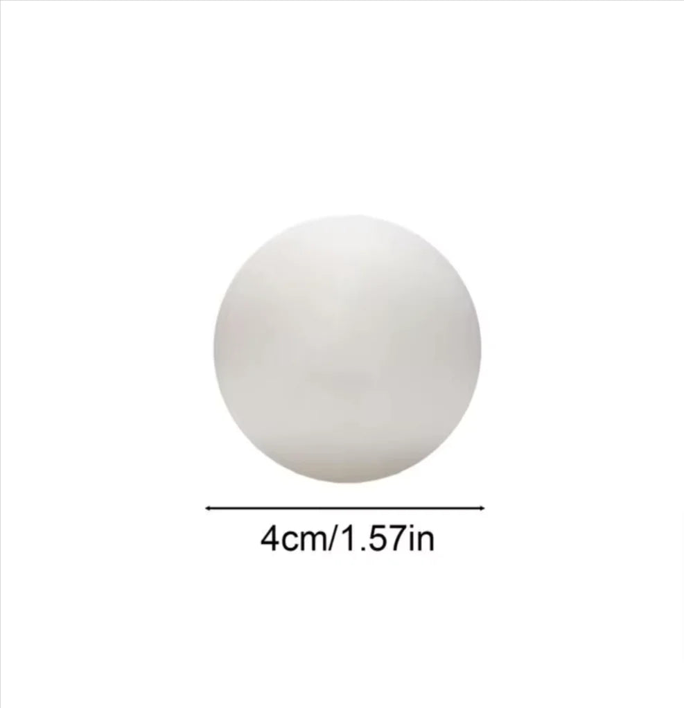 🏓: 100 Durable Table Tennis Training Balls - Perfect for Pong Games and Creative Projects