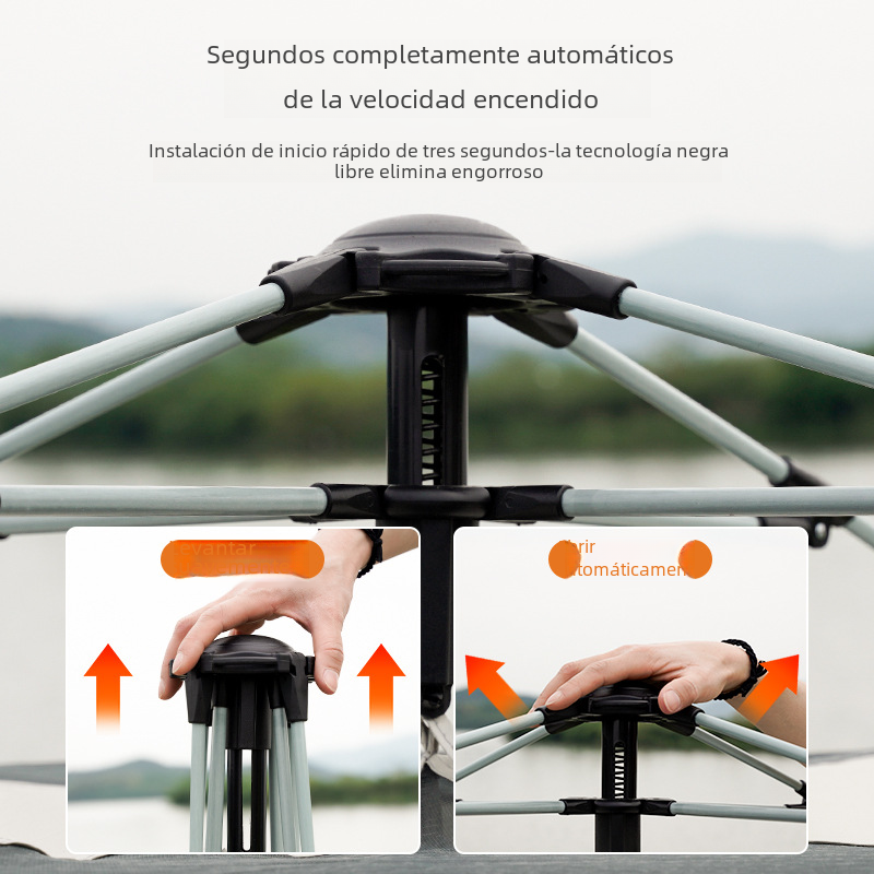 ⛺: Automatic Outdoor Camping Tent for 3-4 & 5-8 People