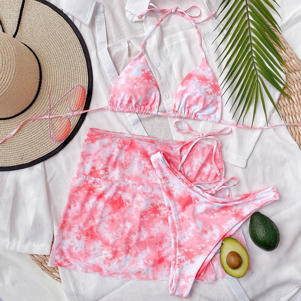👙: Tie-Dye Women's Bikini Swimsuit