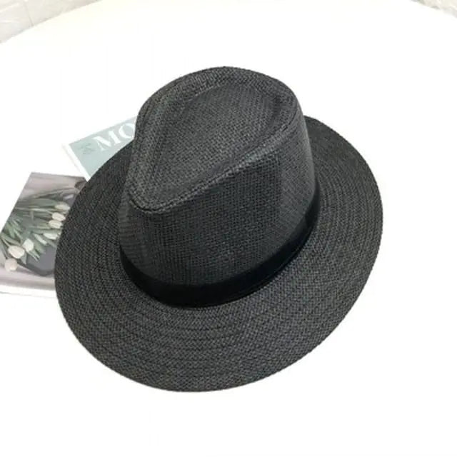 🌴: Unisex Panama Straw Hats - Tropical Style Summer Headwear