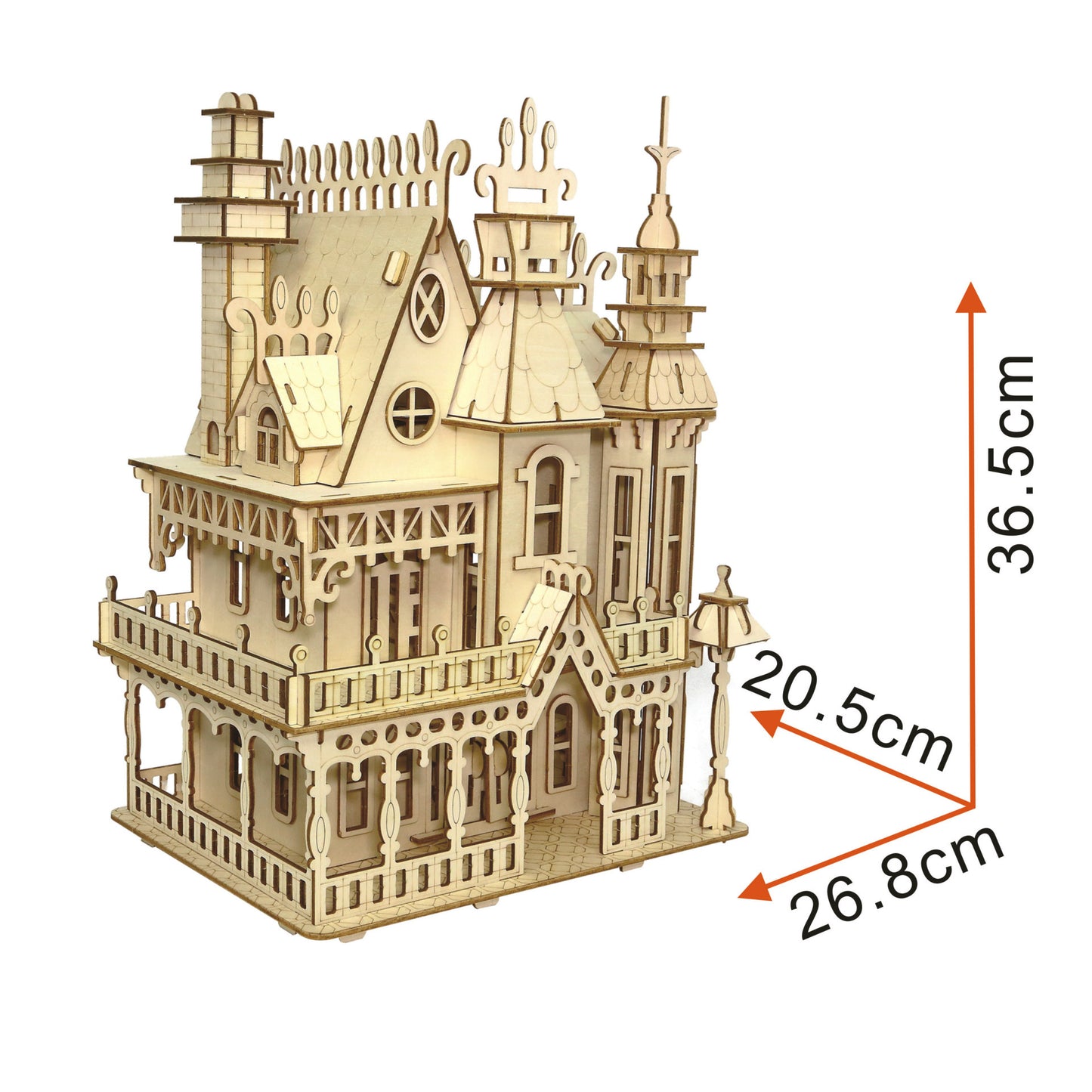🏡: Dream Villa 3D Wooden Puzzle | Architecture Model Kit