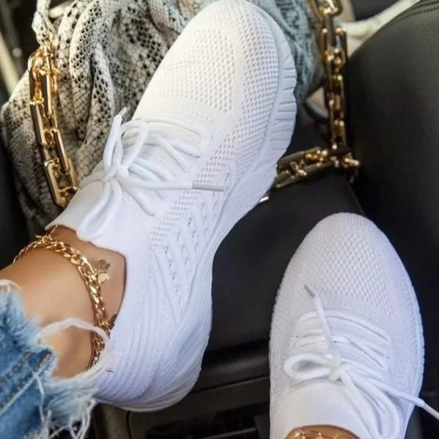 👟: Casual Ladies Sport Sneakers - Comfortable Walking Shoes