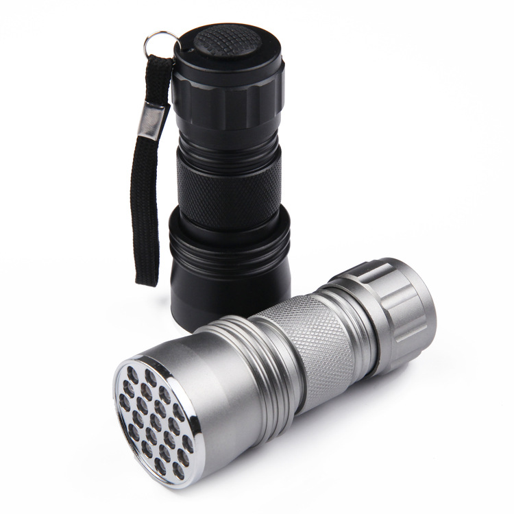 21LED UV Flashlight for Currency Detection