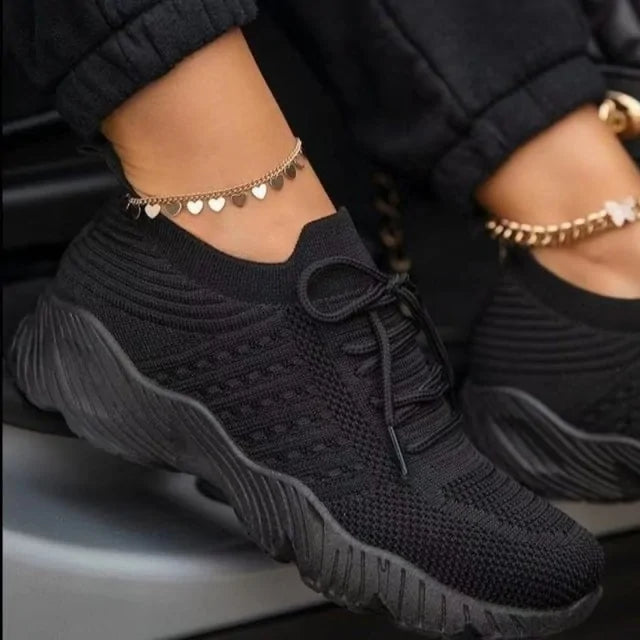 👟: Casual Ladies Sport Sneakers - Comfortable Walking Shoes