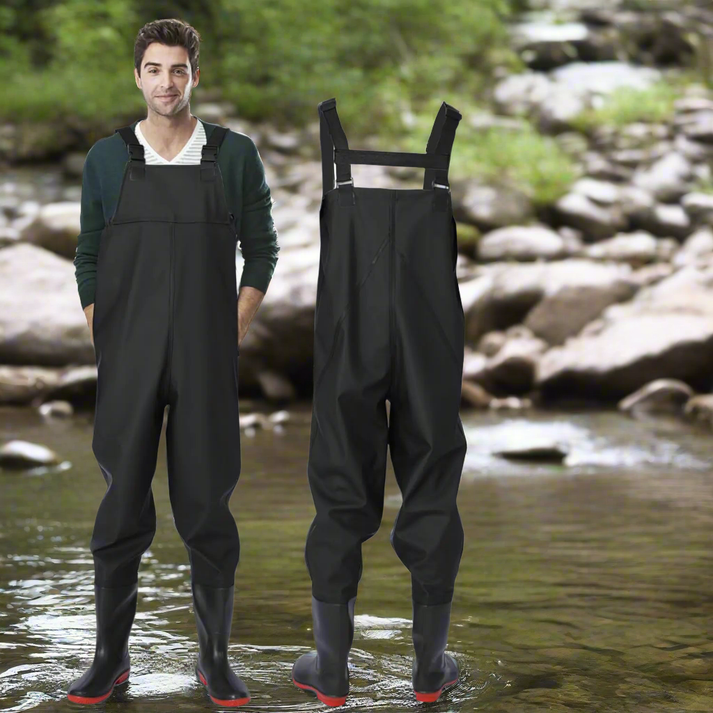 🥾: Waterproof Fishing Waders for Men & Women - Lightweight Chest Waders with Boots