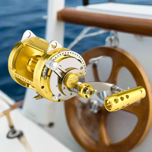 🎣 Gomexus HX50 Saltwater Trolling Reel - 2-Speed Big Game Conventional Reel 97lbs Drag
