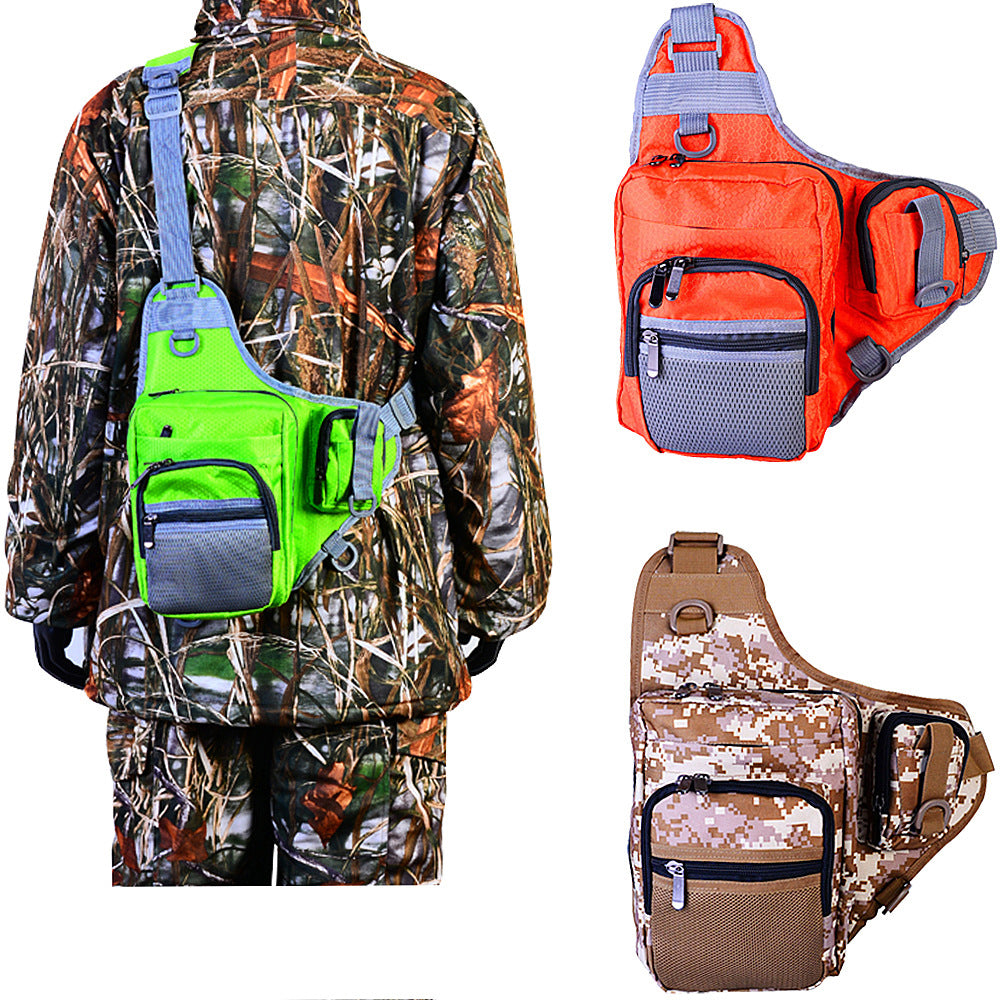 🎣: PROBEROS Multifunctional Fishing Shoulder Backpack — Canvas Sea Fishing Bag