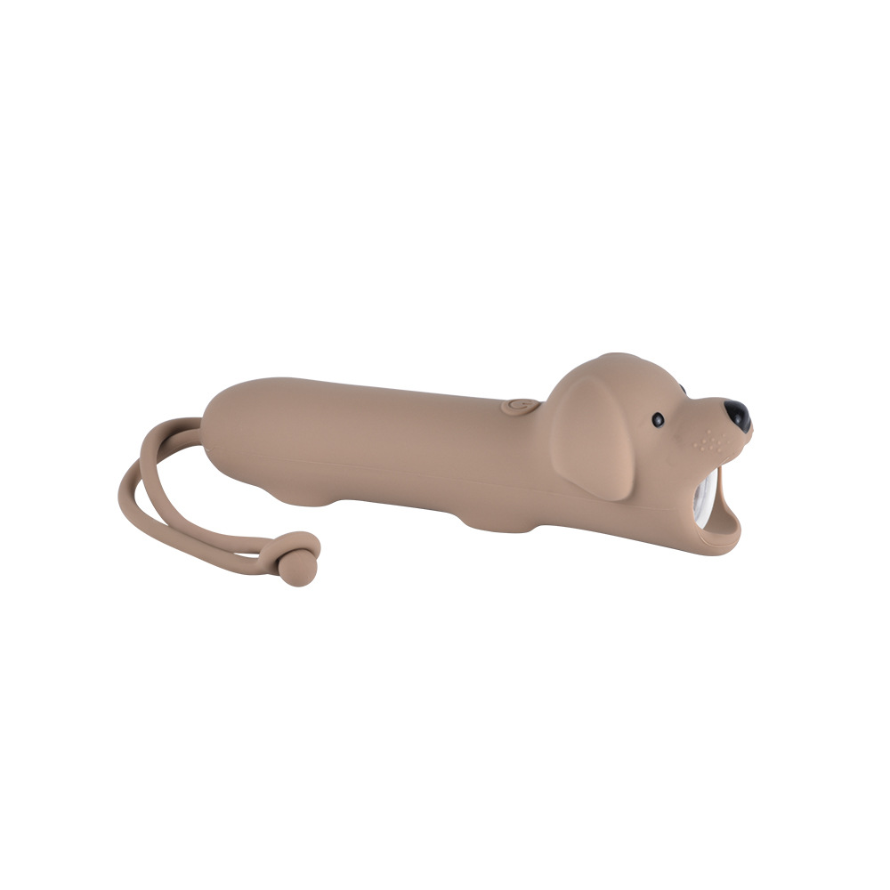 🔦: Cute Animal Silicone Flashlight Toy — LED Light for Kids