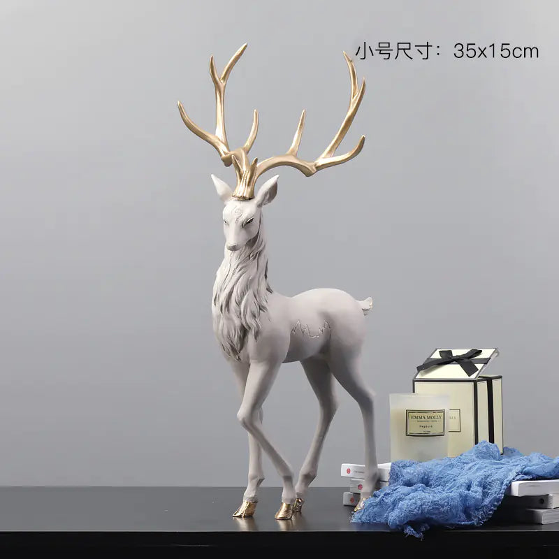 🦌: Elegant Deer Figurine for Home Decor and Gifts