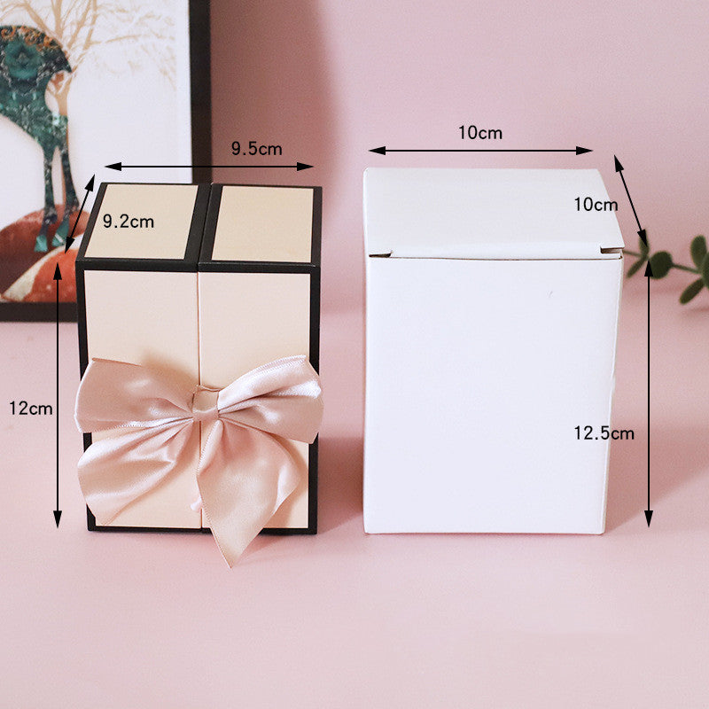 🧸: Mother's Day Double Door Bear Rose Jewelry Box - Preserved Flower Gift