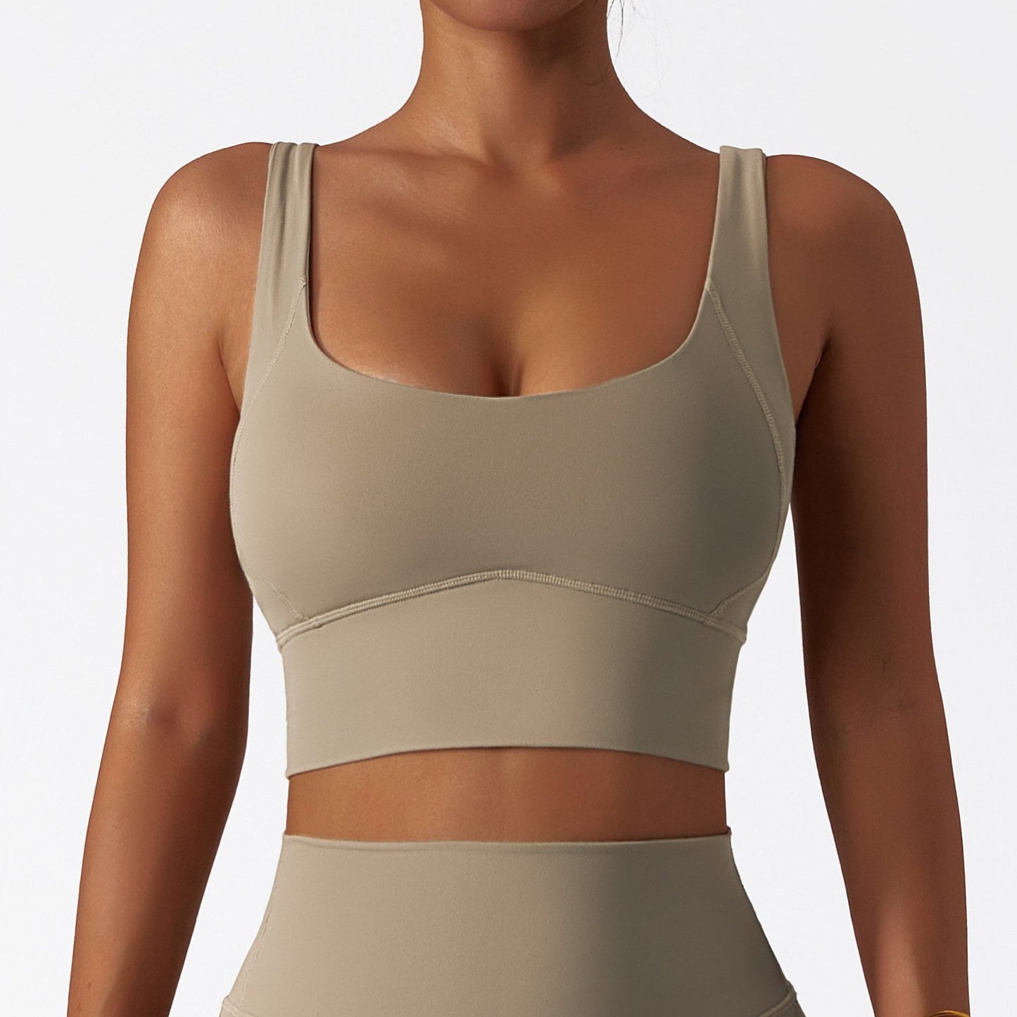 🧘: Quick-Dry Push-Up Yoga Bra — Shockproof | Nude Feel | Sizes S-XL | 6 Colors