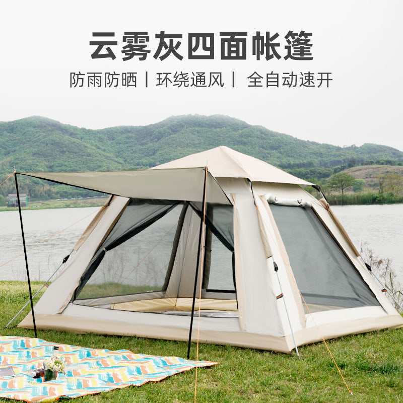 ⛺: Automatic Outdoor Camping Tent for 3-4 & 5-8 People