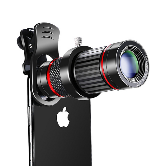 🔭: HD External Zoom Lens Telescope for Smartphones — Clip-On | iPhone & Android Compatible | Wildlife, Travel & Outdoor Photography