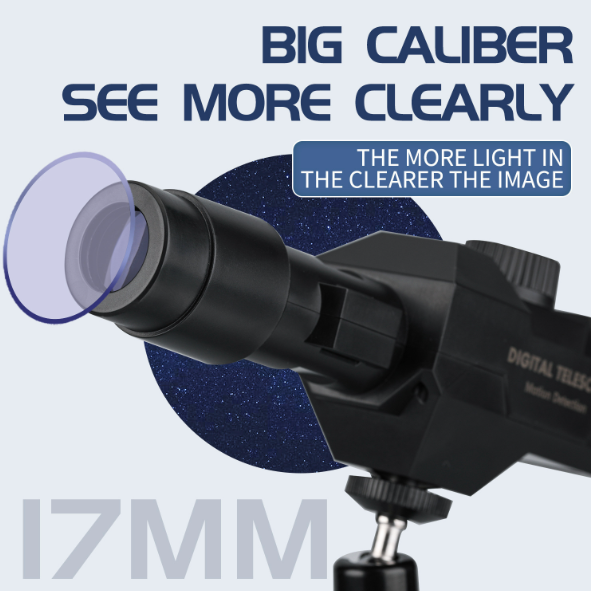 🔭: Wireless Smart Telescope — 70x Magnification | HD 2MP | iPhone, iPad & Android Compatible | 50M Wireless Range