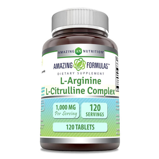💪: L-Arginine/L-Citrulline Complex 1000mg - Athletic Performance Support