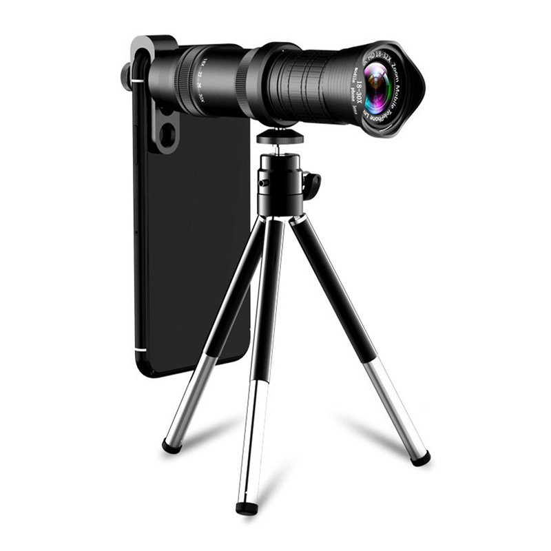 🔭: HD External Zoom Lens Telescope for Smartphones — Clip-On | iPhone & Android Compatible | Wildlife, Travel & Outdoor Photography