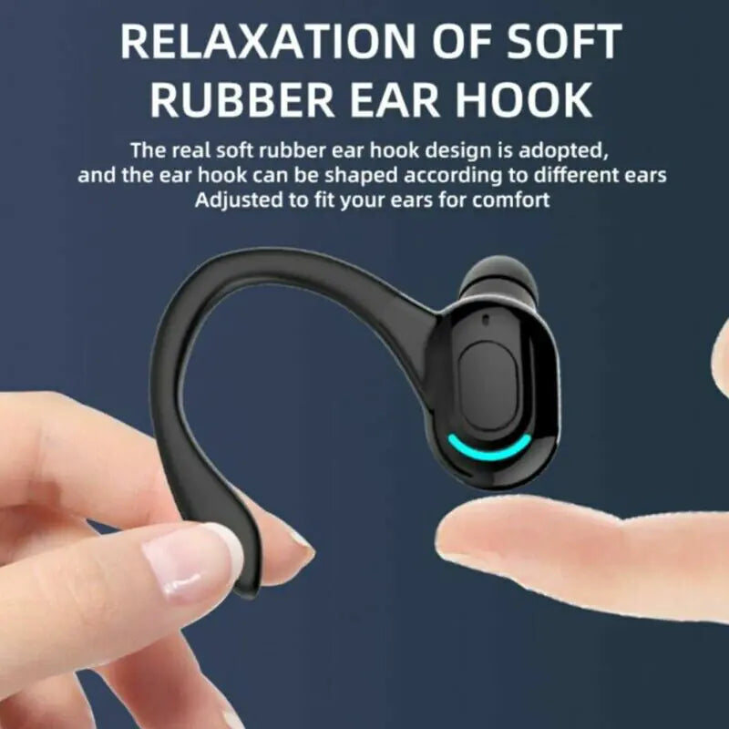 🎧: Bluetooth 5.1 Wireless Earbuds - Ear Hook Stereo Headphones