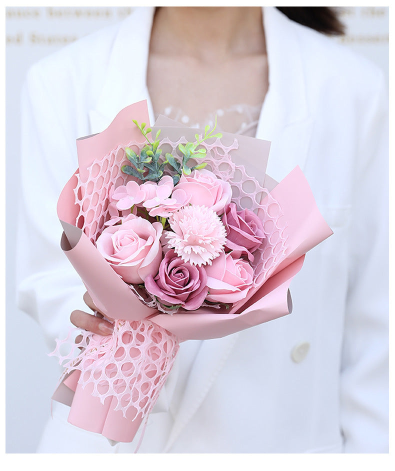 🌹: Eternal Rose Soap Flower Gift - Mother's Day & Birthday Present